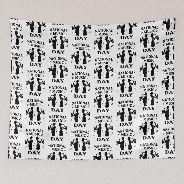 Item preview, Saxophone Duo - World Music Day designed and sold by Art-Arcade6.