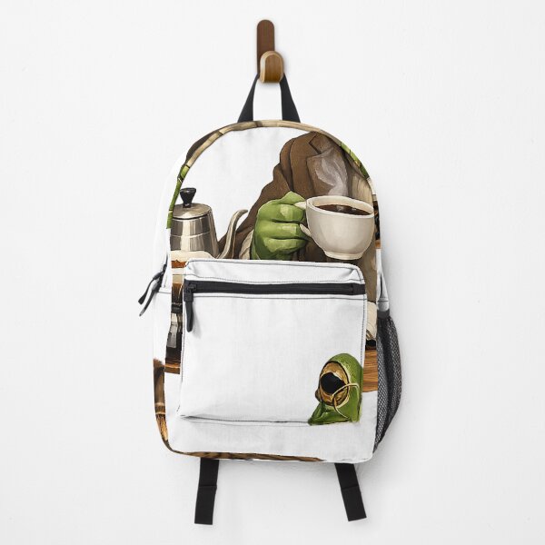 Item preview, Sophisticated Frog Drinking Coffee Art | Vintage Academia Frog Scholar designed and sold by CustomizingGift.