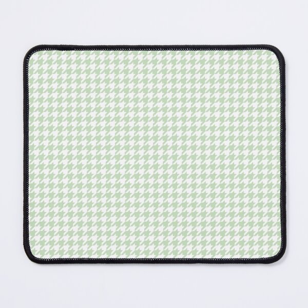 Item preview, Mint green and white houndstooth designed and sold by Karf  ..
