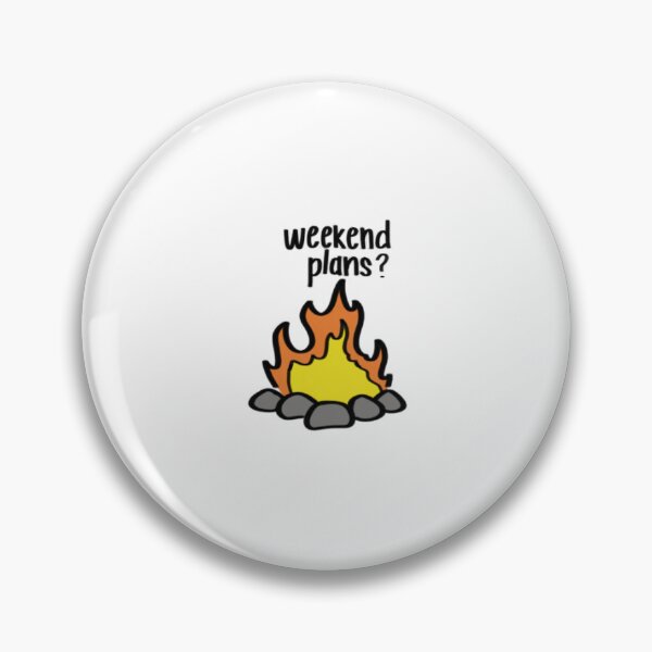 Item preview, Campfire - Weekend Plans? designed and sold by outnbackco.