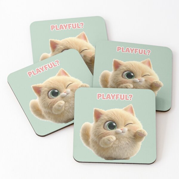 Item preview, Playful Wink Kitty  designed and sold by MegaNovaArt.