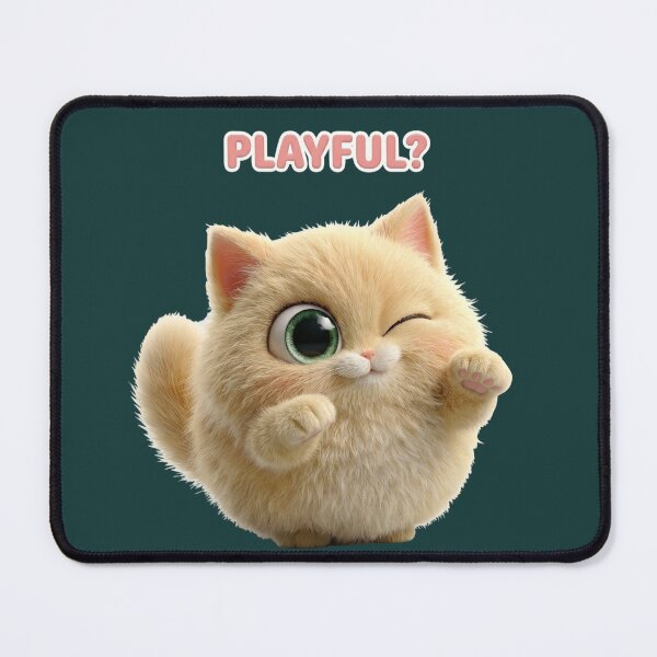 Item preview, Playful Wink Kitty designed and sold by MegaNovaArt.