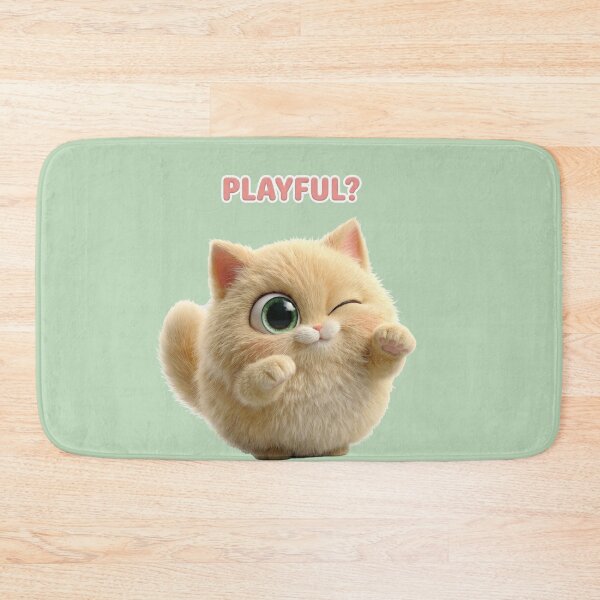 Item preview, Playful Wink Kitty  designed and sold by MegaNovaArt.