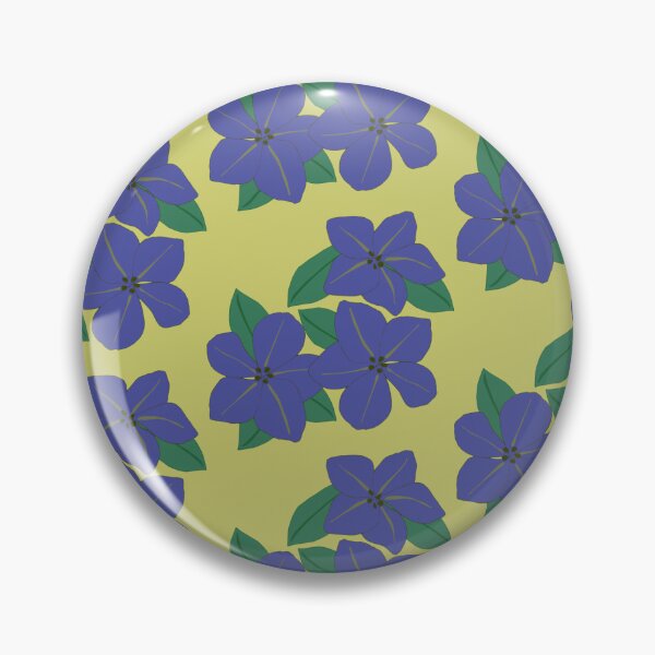 Item preview, deep blu flowers of the rose garden designed and sold by RhoQA.