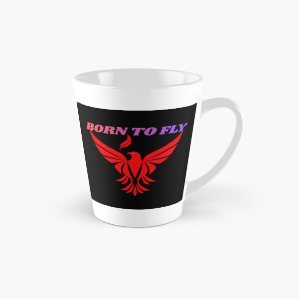 Item preview, Phoenix Emblem With Born To Fly designed and sold by ShaLogoStudio.