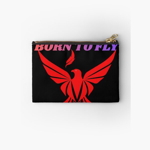 Item preview, Phoenix Emblem With Born To Fly designed and sold by ShaLogoStudio.