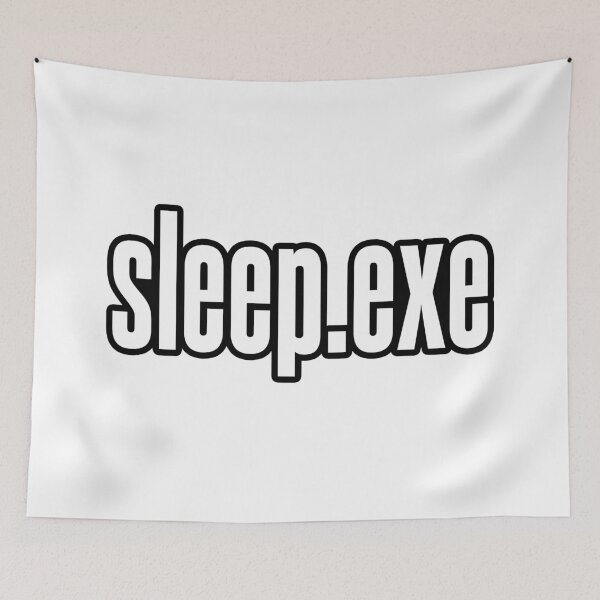 Item preview, sleep.exe, Outlined designed and sold by Memes N Lore .