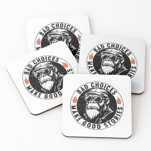 Item preview, Bad Choices Make Good Stories Funny Life Quote designed and sold by gunaone-design.