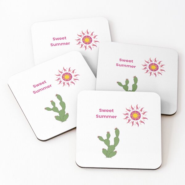 Aperçu de l'œuvre Sweet Summer Cactus - Vibrant Sun Art créée et vendue par PeplumiArt.