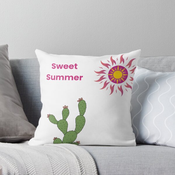 Aperçu de l'œuvre Sweet Summer Cactus - Vibrant Sun Art créée et vendue par PeplumiArt.