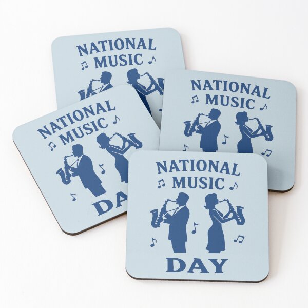 Item preview, Saxophone Duo - World Music Day designed and sold by Art-Arcade6.
