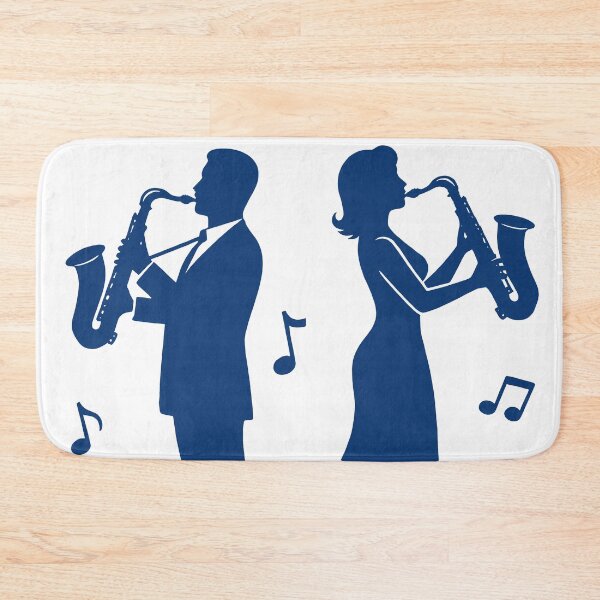 Item preview, Saxophone Duo - World Music Day designed and sold by Art-Arcade6.