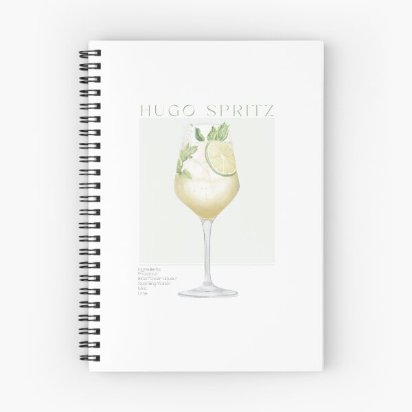 Item preview, Hugo Spritz Cocktail Art Print  designed and sold by Jebaka.
