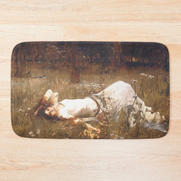 Item preview, Ophelia Lying in the Grass - John William Waterhouse designed and sold by Jon-Baran.