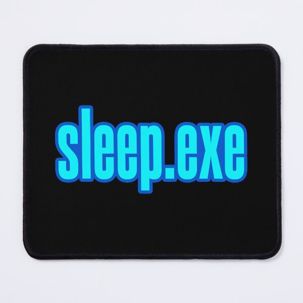 Item preview, sleep.exe, Blue Outlined designed and sold by Memes N Lore .