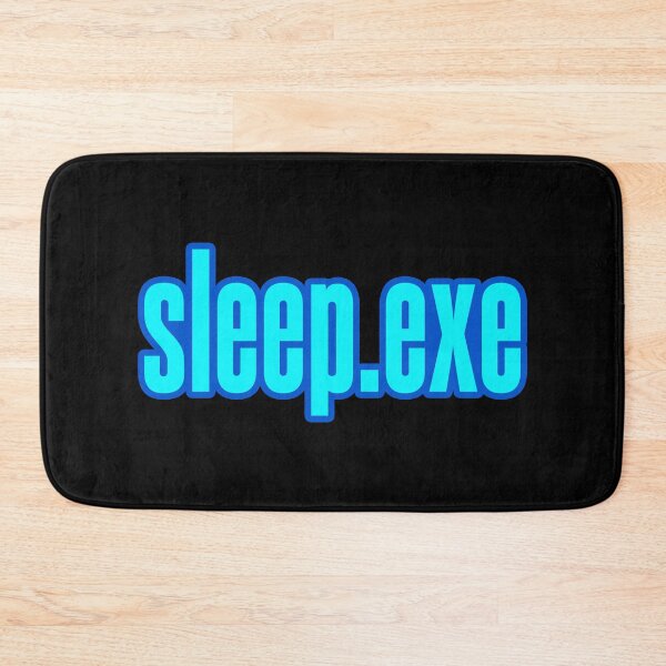 Item preview, sleep.exe, Blue Outlined designed and sold by Memes N Lore .