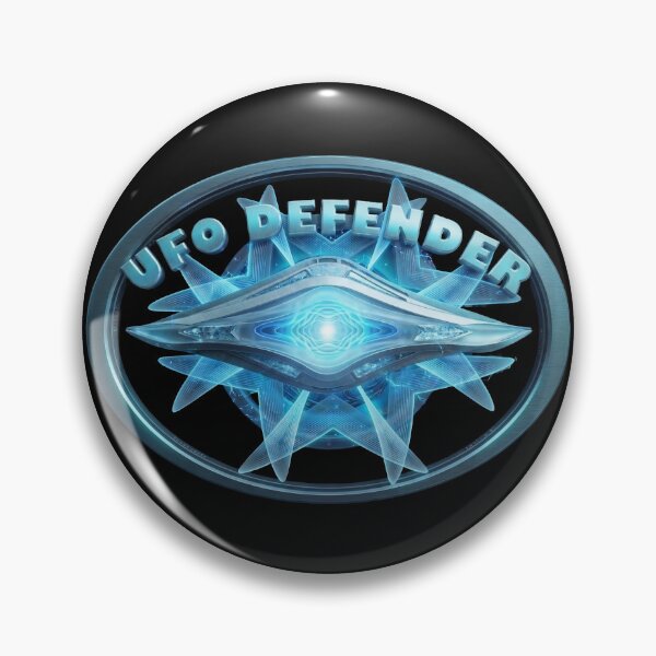 Item preview, UFO Defender: Official Recruit Pin – Star Hunter Edition designed and sold by dragon580.