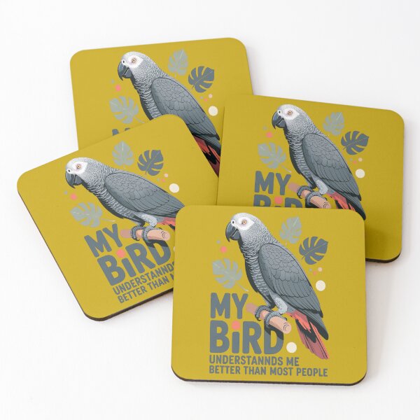 Item preview, African Grey Parrot - My Bird Understands Me Better Than Most People | Parrot Lover Tee designed and sold by Max Store.