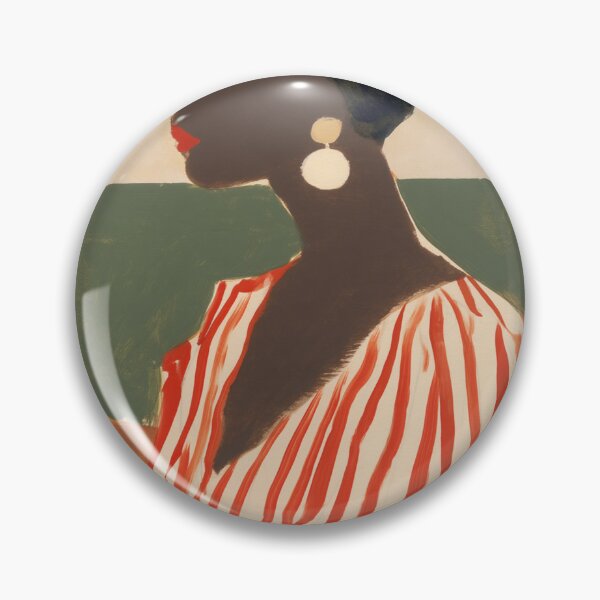 Item preview, Afrobohemian Bohemian Woman Silhouette Painting designed and sold by Maisonsucces.