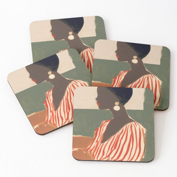 Item preview, Afrobohemian Bohemian Woman Silhouette Painting designed and sold by Maisonsucces.