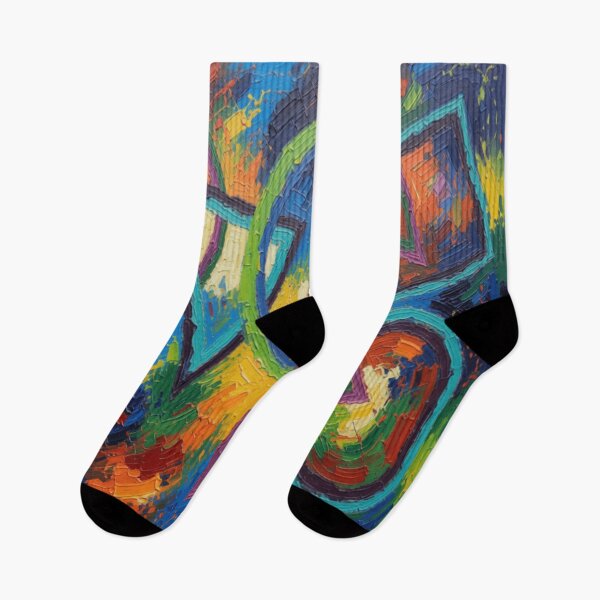 Item preview, Disorder By Design Burst Modern  colorful geometric abstract design designed and sold by SmashingDeals.