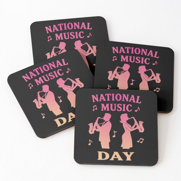 Item preview, Saxophone Duo - World Music Day designed and sold by Art-Arcade6.