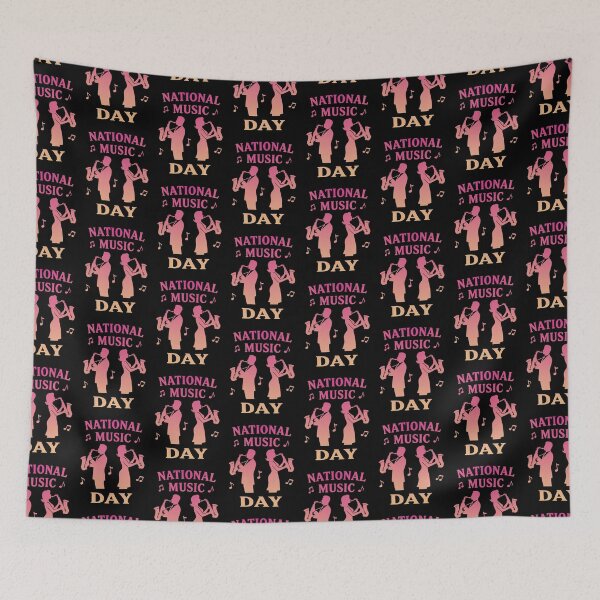 Item preview, Saxophone Duo - World Music Day designed and sold by Art-Arcade6.
