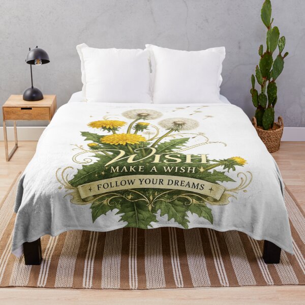 Item preview, Wish Dandelion Botanical Graphic Tee designed and sold by GreenVerseStore.