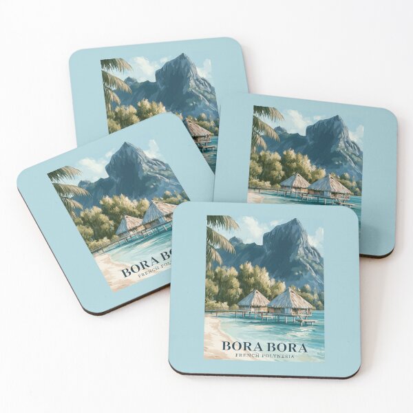 Item preview, Bora Bora - French Polynesia designed and sold by StudioRedKoala.