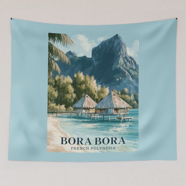 Item preview, Bora Bora - French Polynesia designed and sold by StudioRedKoala.