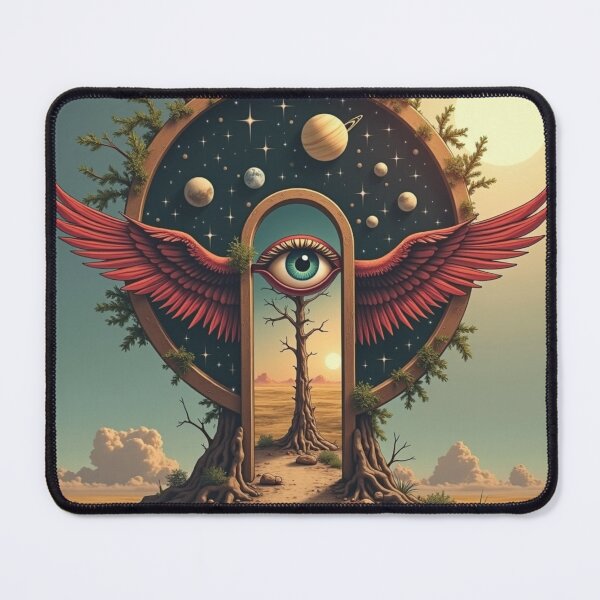 Item preview, Indie Alt Weirdcore Eyeball - Surreal Cosmic Watcher Portal  designed and sold by Monkey-Rooster.