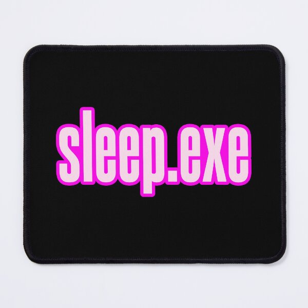 Item preview, sleep.exe, Pink Outlined designed and sold by Memes N Lore .