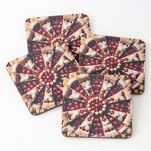 Item preview, Cherry Pie Rosette Mandala designed and sold by Apex Designs.