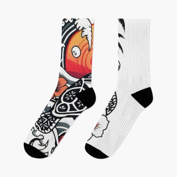 Item preview, Island Spirit Turtle Tattoo | Hibiscus & Palm Tree Summer Graphic designed and sold by ZairDesign.