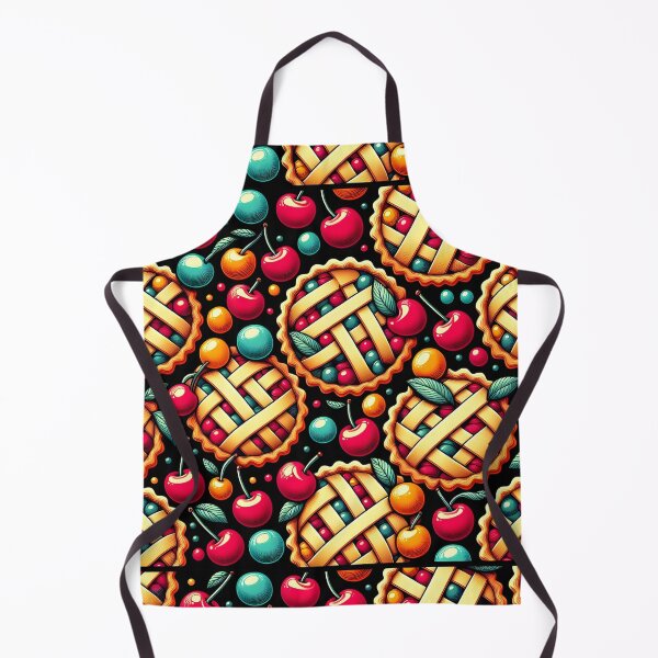 Item preview, Pop Art Cherry Pie Toss Pattern designed and sold by Apex Designs.