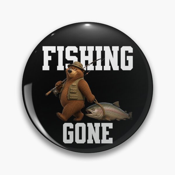 Item preview, Gone Fishing  designed and sold by TheEndDesign.