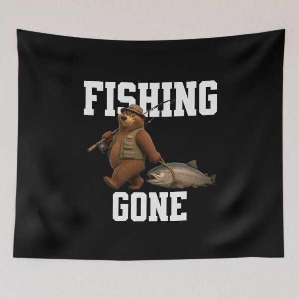 Item preview, Gone Fishing  designed and sold by TheEndDesign.