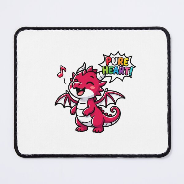 Item preview, Calon Lan Cute Welsh Dragon Singing Art designed and sold by DuckOddity.