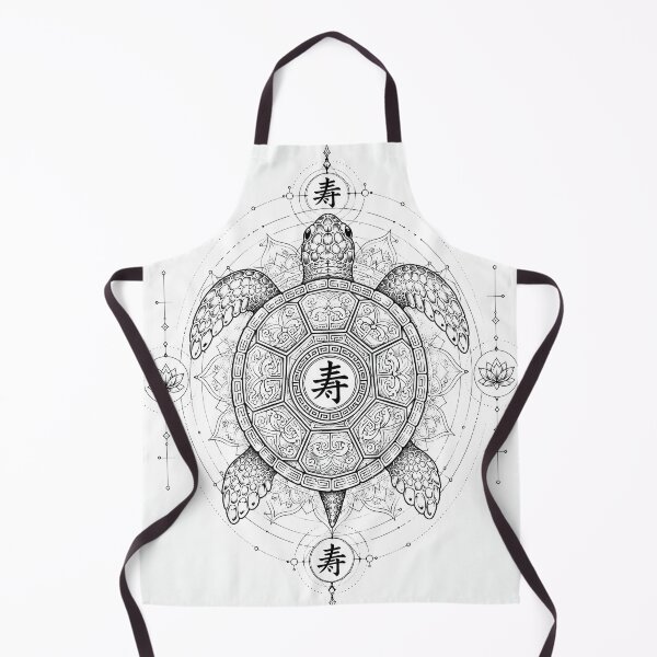 Item preview, Longevity Turtle Sacred Geometry Art designed and sold by suryabumblee.
