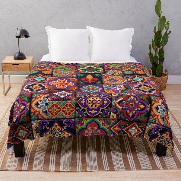 Item preview, Blue and Green Intricate Moroccan Tile Pattern designed and sold by Piotrek0001.
