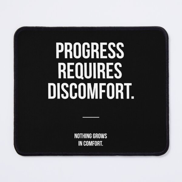 Item preview, progress requires discomfort designed and sold by antisozial.