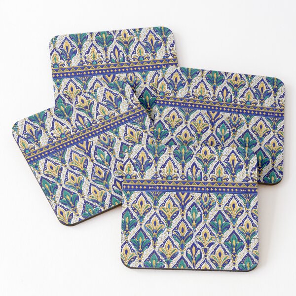 Item preview, Classic Blue and Yellow Portuguese Azulejo designed and sold by Piotrek0001.