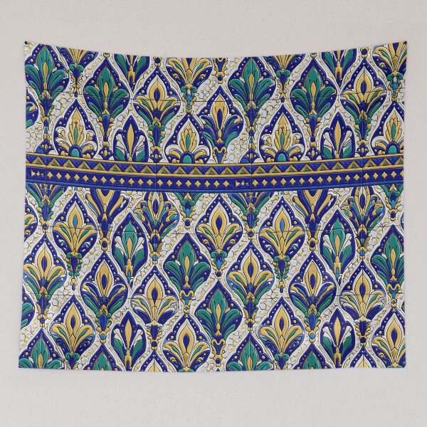 Item preview, Classic Blue and Yellow Portuguese Azulejo designed and sold by Piotrek0001.