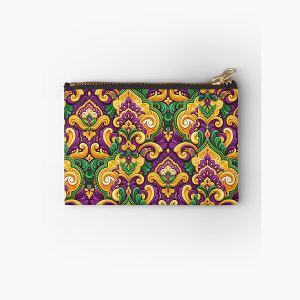 Item preview, Ornate Yellow and Purple Floral Talavera Tile designed and sold by Piotrek0001.