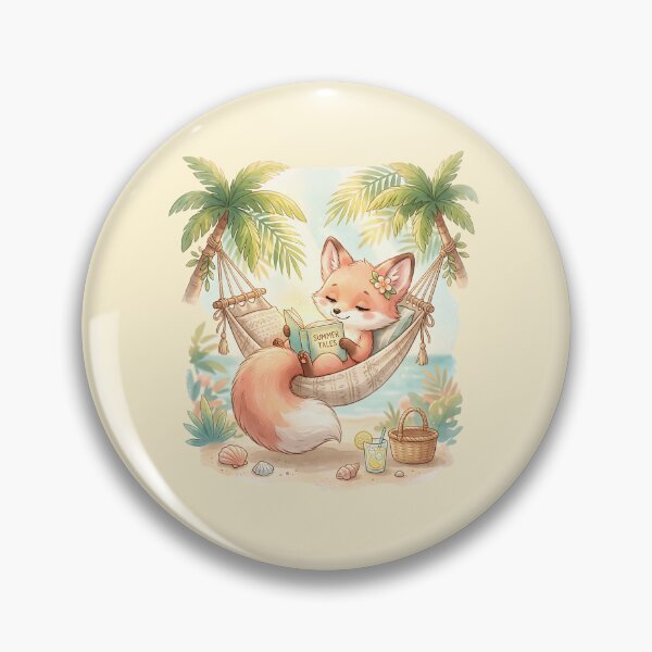 Item preview, Summer Tales Fox Hammock Escape designed and sold by MythicCotton.