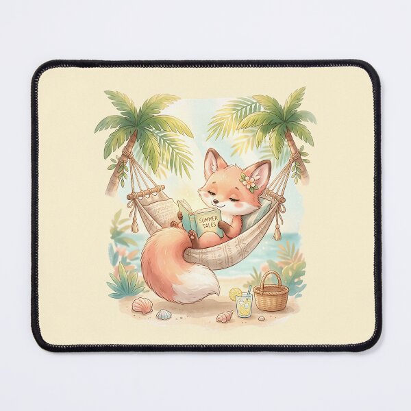 Item preview, Summer Tales Fox Hammock Escape designed and sold by MythicCotton.
