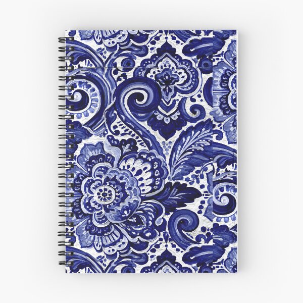 Item preview, Classic Blue and White Floral Azulejo Tile designed and sold by Piotrek0001.