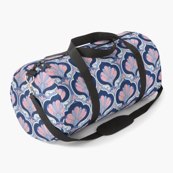 Item preview, Pastel Pink and Blue Vintage Floral Tile designed and sold by Piotrek0001.