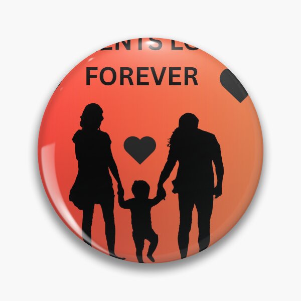 Item preview, Parents Love Forever Family Silhouette designed and sold by ShaLogoStudio.