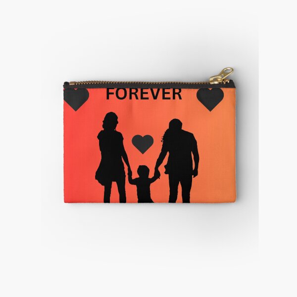 Item preview, Parents Love Forever Family Silhouette designed and sold by ShaLogoStudio.